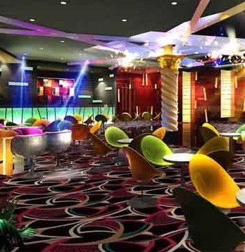 Luxury Fireproof Wool Hotel Axminster Carpet for Casino