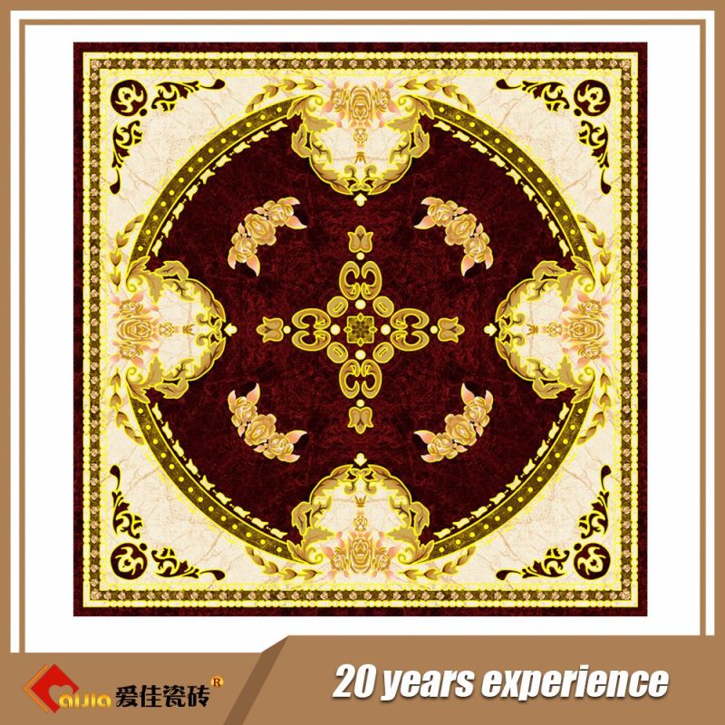 Manufactory of Gloden Decorative Carpet Tile (BDJ601477A)