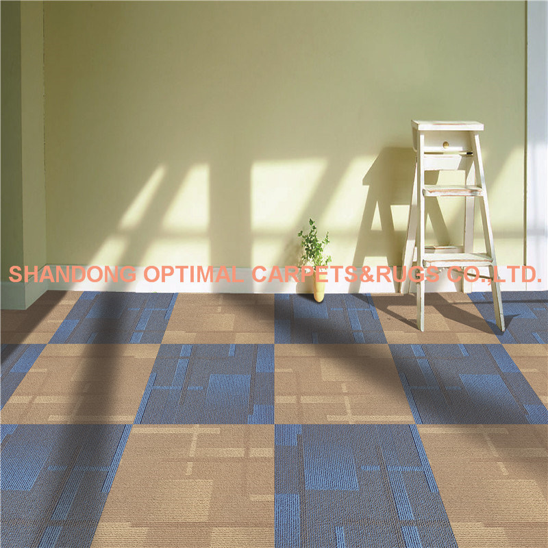 Office Carpet High Traffic Tiles with PVC Backing