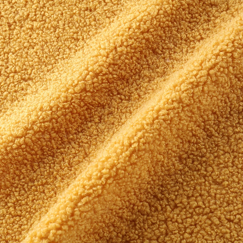 Soft Warm Teddy Velvet Plush Plain Color Upholstery Pillow Carpet Fabric
