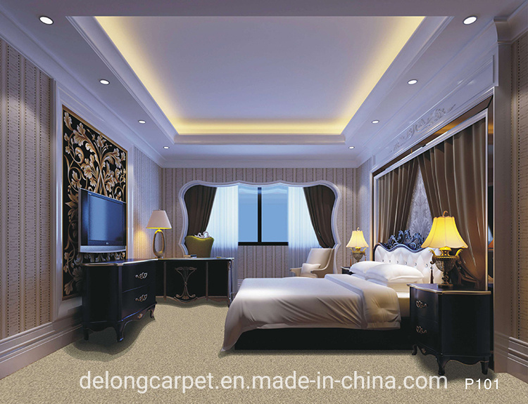 Foshan Hotel 100% Tufted 100%Wool Carpet Rolls