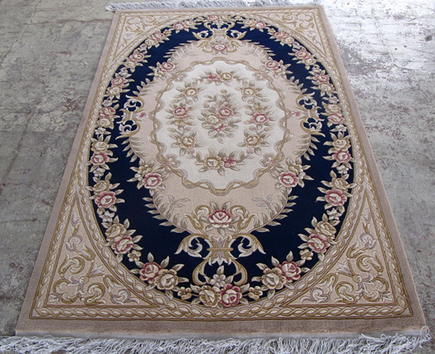 Hot Sell 100% Wool Hand Made Carpet Tile