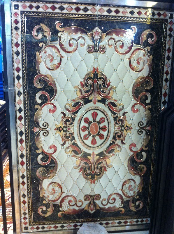 Polished Porcelain Glazed Carpet Floor Tile