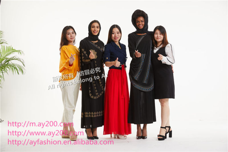 Top Selling Summer Muslims Ladies Evening Dress African