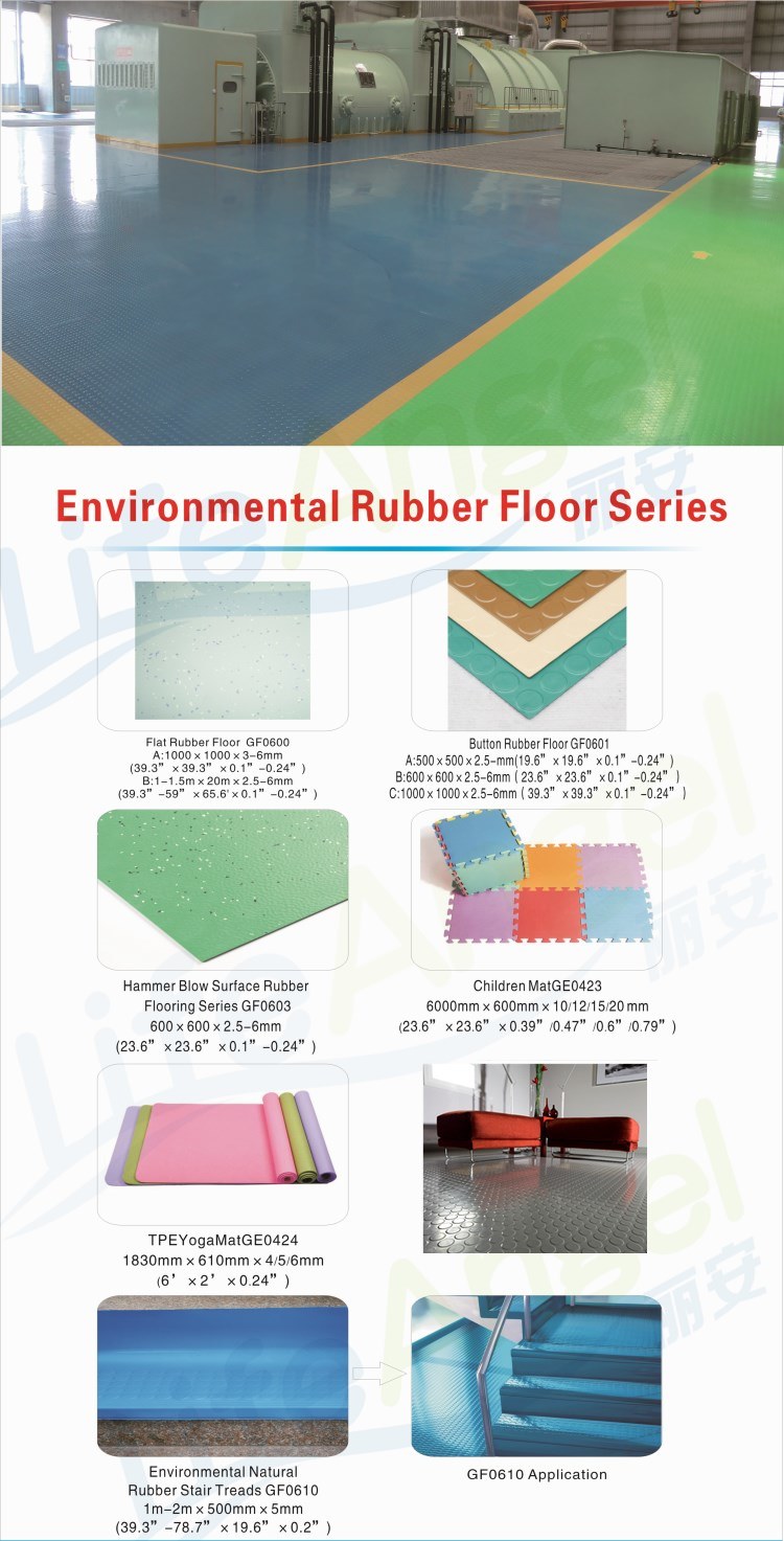Low Price Black Mat Anti-Abrasive Rubber Sheet for Industrial