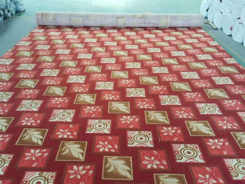 New Design Embossing and Printing Velour Carpet