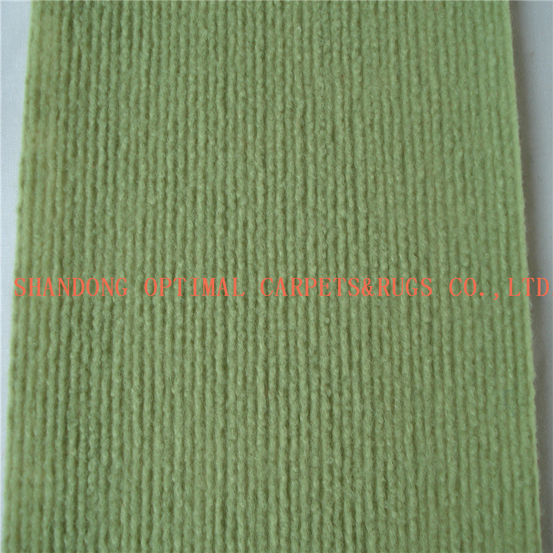 Exhibition Ribbed Carpet/Nonwoven Needle Punch Carpet