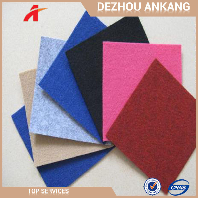Polyester Needle Punched Velour Jacquard Carpet