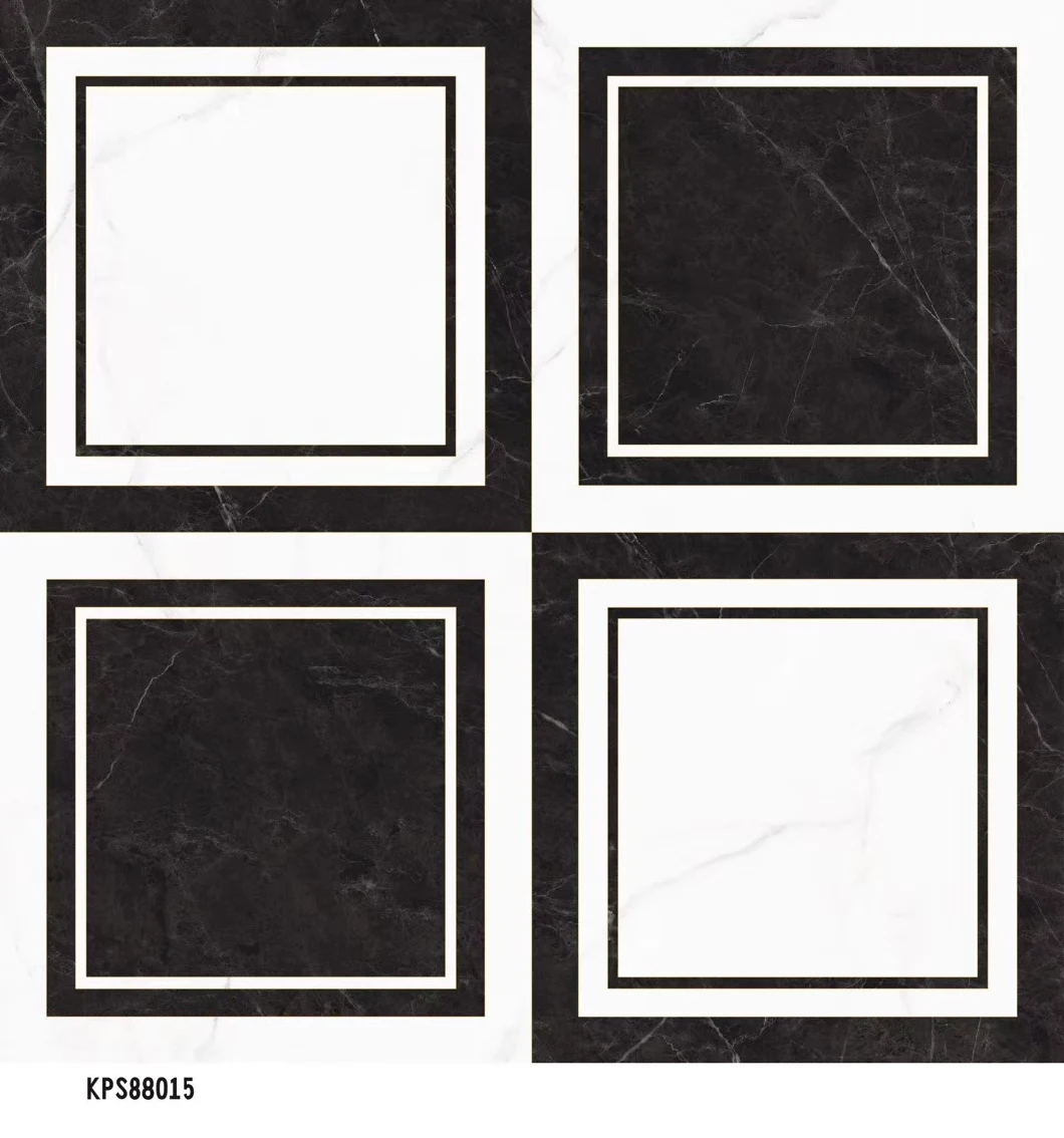 Square Gray Marble Carpet Commercial Office Porcleian Floor Tile From China