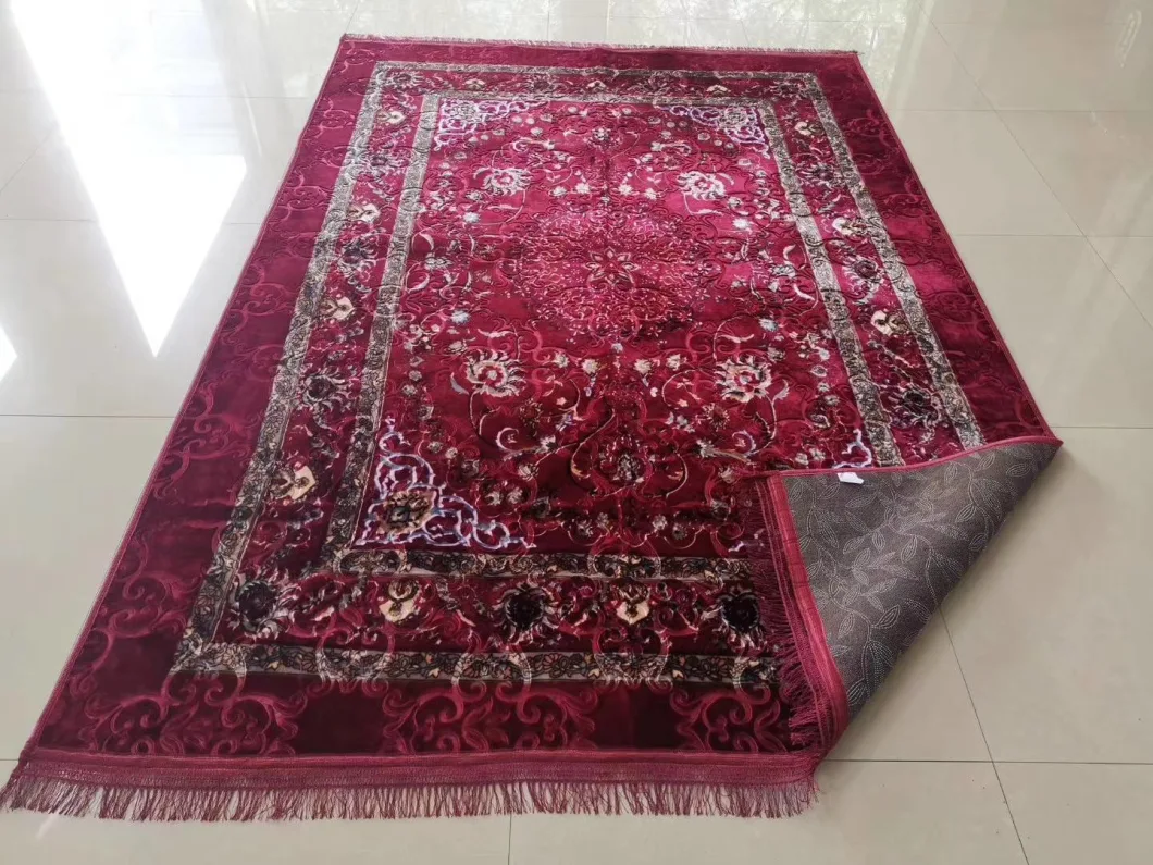 Islamic Rugs 2m*3m Muslim Carpet 1cm thickness Polyester Rug