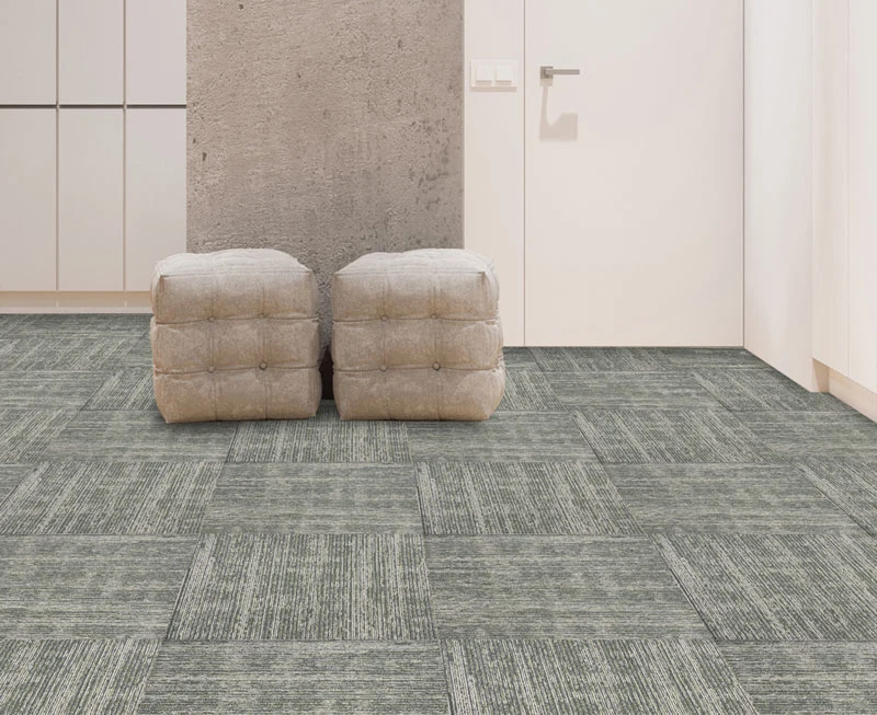 Low Price High Quality Popular China Factory Wholesale Commercial Office Carpet Tiles Flooring Carpet Tiles 50X50cm PP Surface PVC Backing Hotel Carpet Tiles