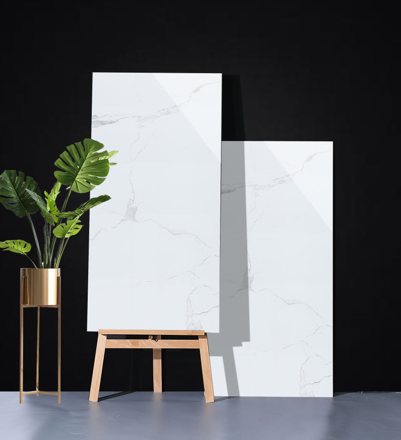 Foshan Fyd Brand White Carrara Modern Designs 600X1200 Big Tile China Floor Tiles