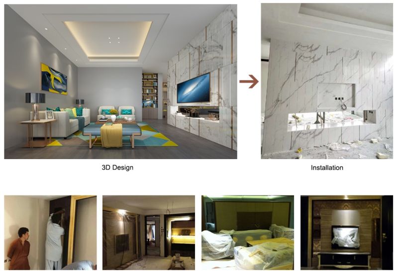 Luxury Hotel Interior Bedroom Furniture Set Chinese Factory Custom Made 5 Star Hotel Room
