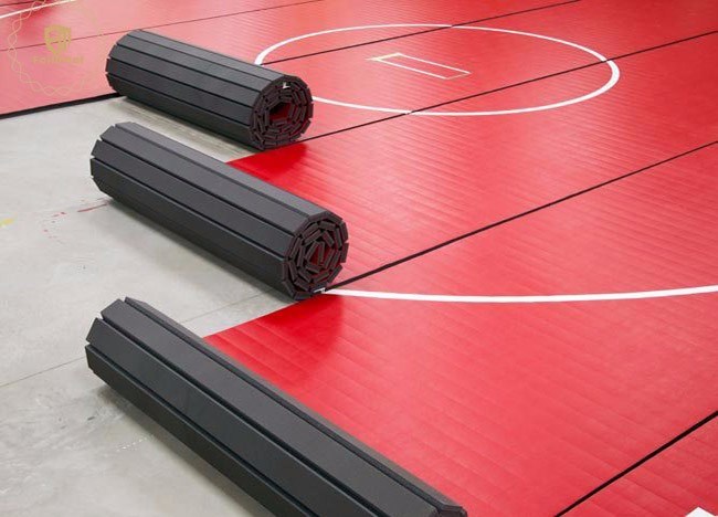 High Quality Gym Carpet Gymnastic Cheerleading Floor Roll Mat