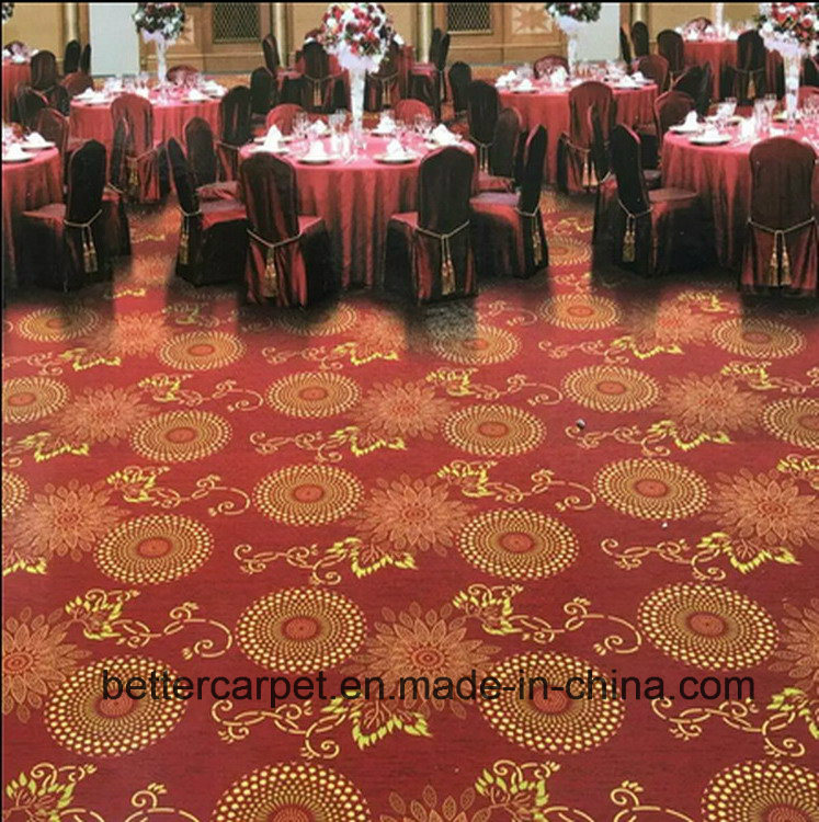 High Pile Wilton Carpet Luxury Hotel Carpet Keep Warm and Durable Decorative Carpet