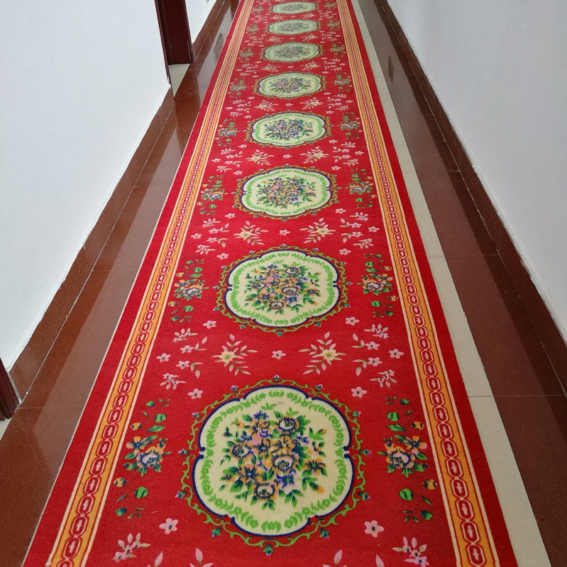 Floral Printed Home Carpet Rugs Printed Mat Ribbon 3D Printed Rug