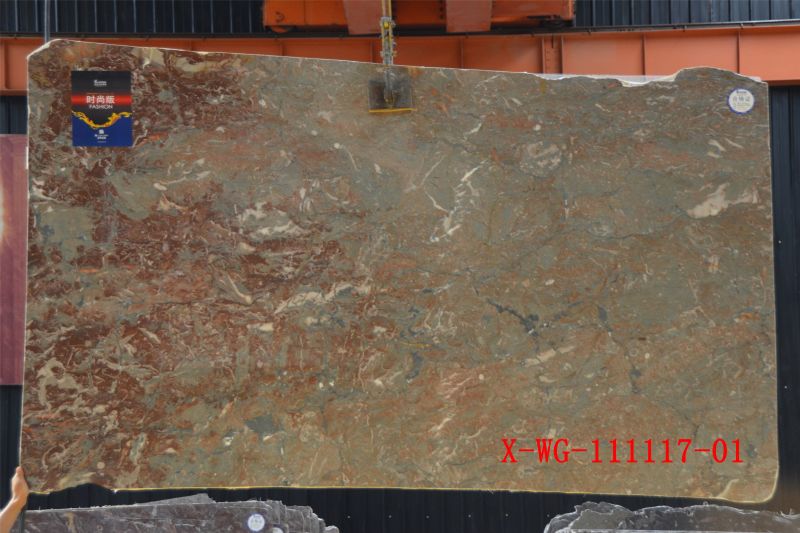 Chinese Red and Stone Slabs and Tiles for Flooring and Countertops