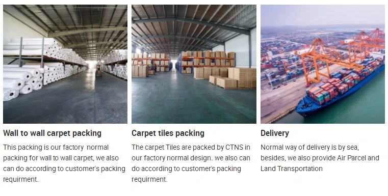 DC125 Removable Commercial Hotel Home Office Carpet Tiles Nylon Pet PP Modern Carpet Hospital Carpet Stairway Carpet Rugs