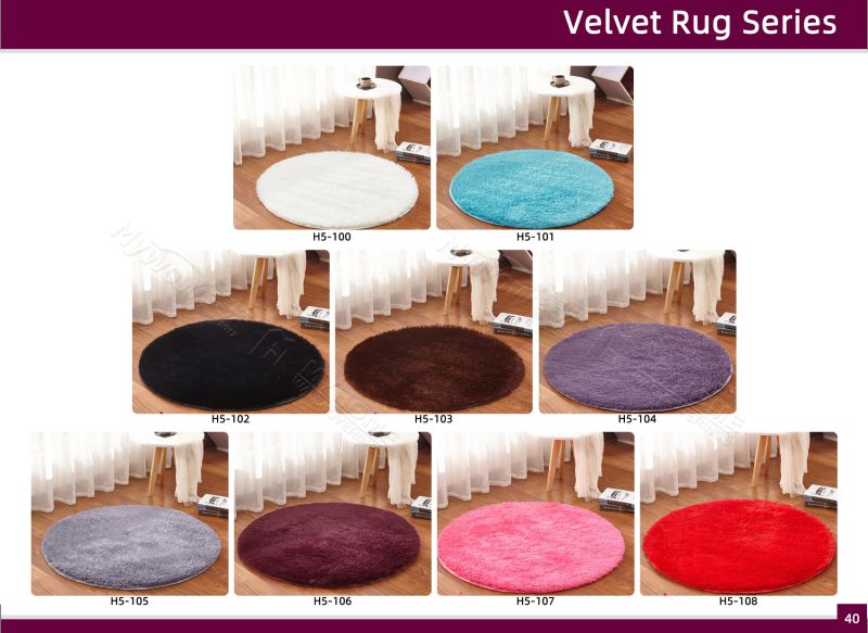 Woven Carpet Silk Rug Polyester Rug