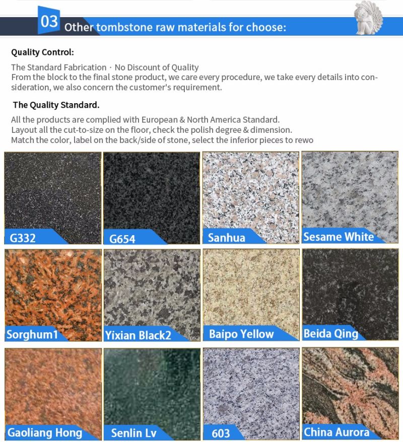 Granite-Tombstone-Design China Black Hebei Black Shanxi Black