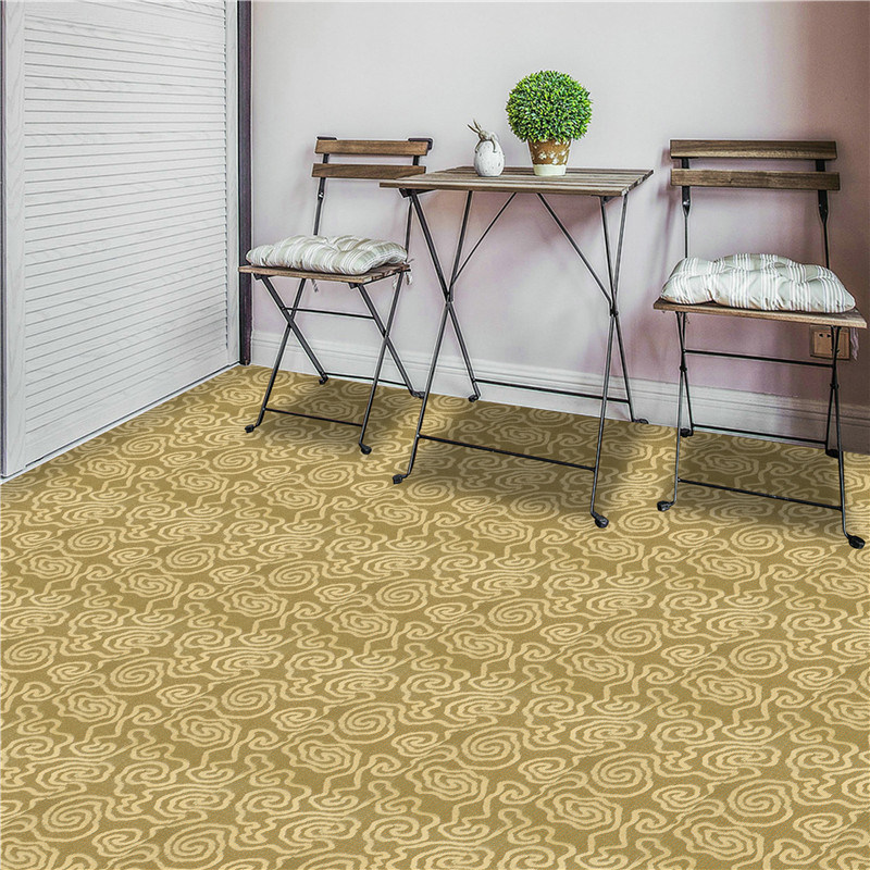 Machine Made Tufted Wall to Wall Carpet Custom Made Carpet Hotel Commercial Home Office Carpet Bedroom Carpet PP Carpet Corridor Carpet