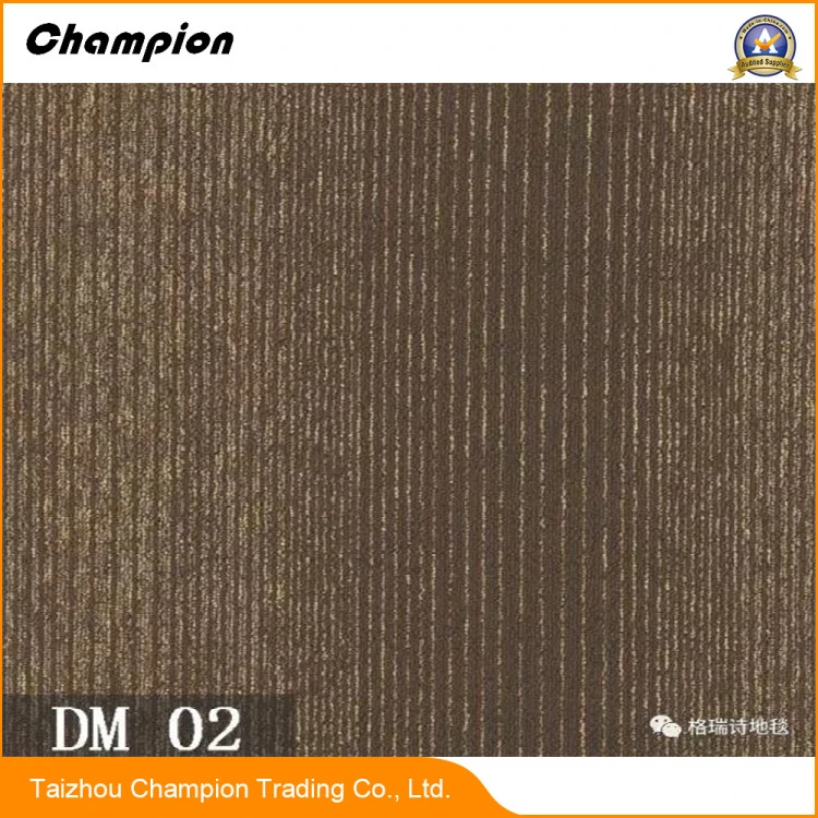Dm High Quality Fireproof Commercial Used Carpet 50X50 Manufacture for Hotel; Commercial Carpet Tiles, Meeting Room Carpet Tile
