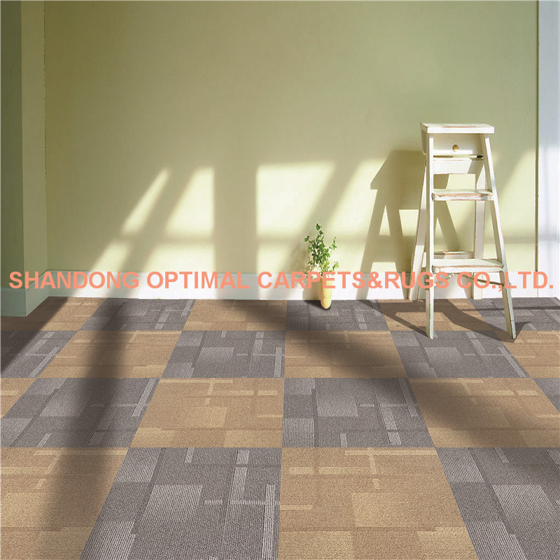 Office Carpet High Traffic Tiles with PVC Backing