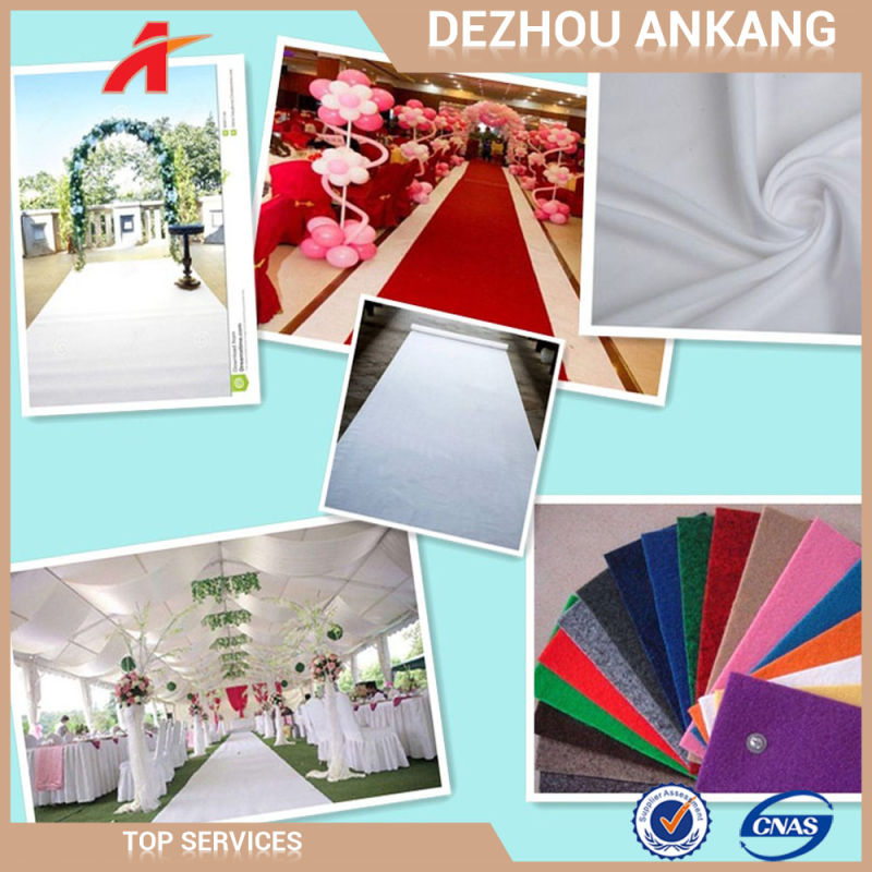 100% Polyester Exhibition Carpet and Wedding Decoration Carpet Rug