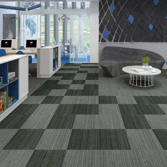 Tuftefd Commercial/Hotel/Home/Office Carpet Tiles Bitumen Carpet Floor Rugs