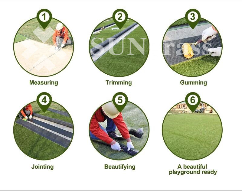 50mm Artificial Turf Landscape Garden Turf Leisure Artificial Turf Recreation Turf for Home Decoration