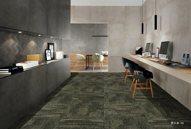 Wholesale Price Durable PP Carpet Square 50X50cm Office Carpet Tiles