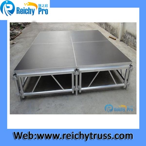 Red Carpet Mobile Stage Moving Stage Aluminum Frame