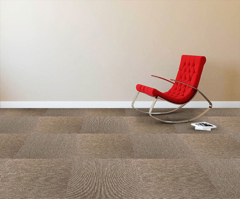 Hot Sale Plain Color Polypropylene Carpet Tiles 50cm*50cm Commercial Office Carpet Tiles