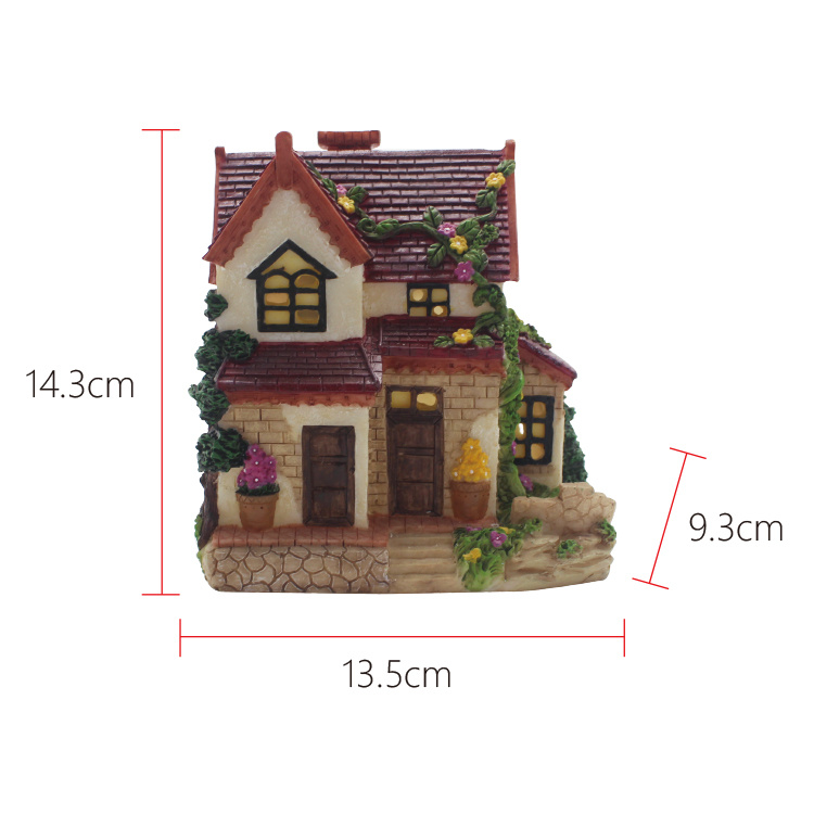 Cheap Price House Statue Home Decoration for Children's Gift
