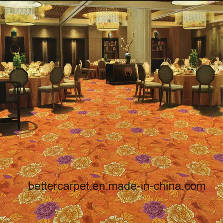 High Pile Wilton Carpet Luxury Hotel Carpet Keep Warm and Durable Decorative Carpet