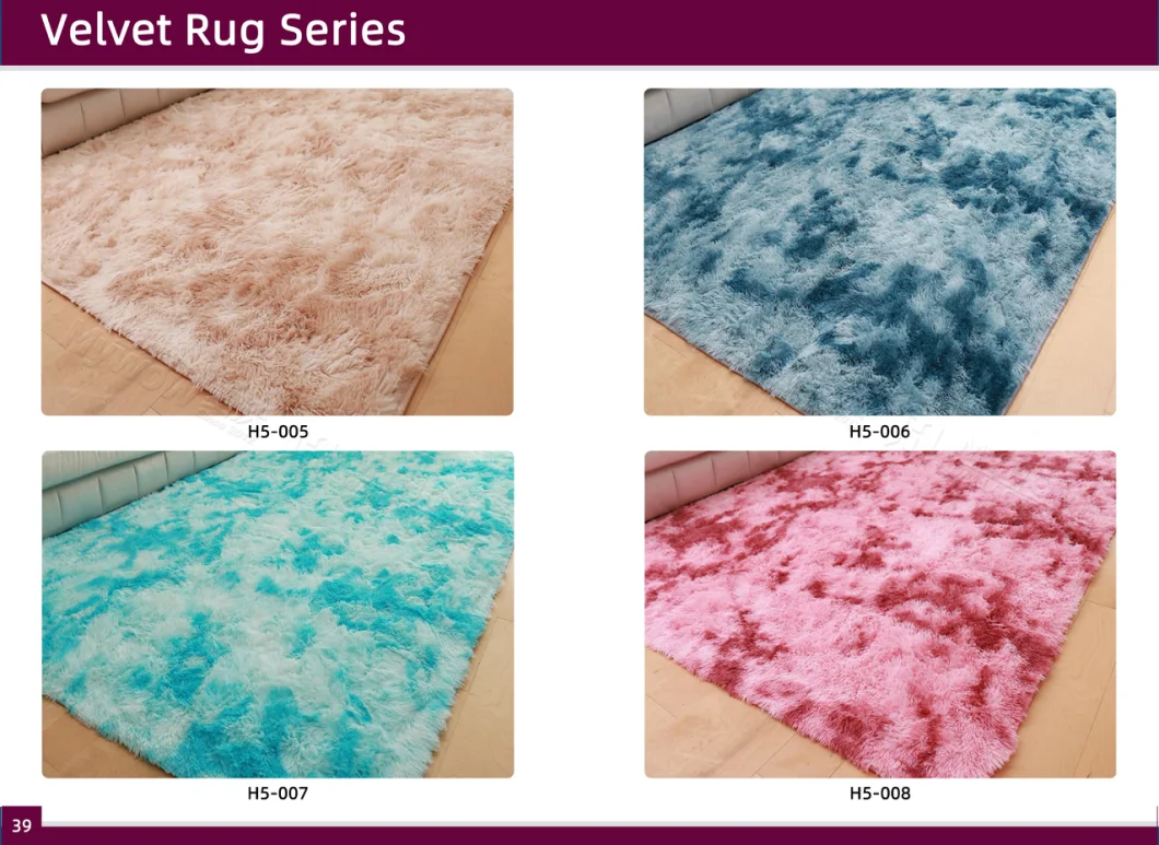 Bedside Floor Carpets Sound Absorb Faux Wool Fur Area Rugs