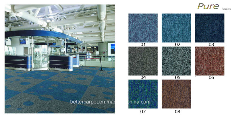 Hotel Equipment Wall to Wall 100% Polyester Printing Carpet Hotel Carpet