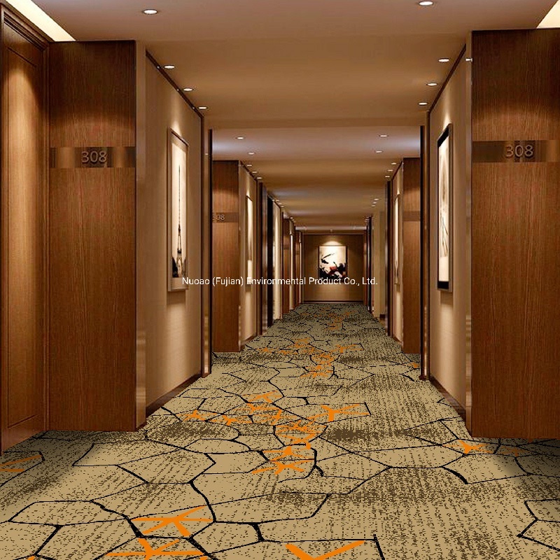 MQT803/RT80-Wholesale Polyester Tufted Printed Commercial Broadloom Wall to Wall Carpet
