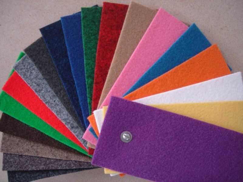 Glue Back Plain Exhibition Carpet for Event