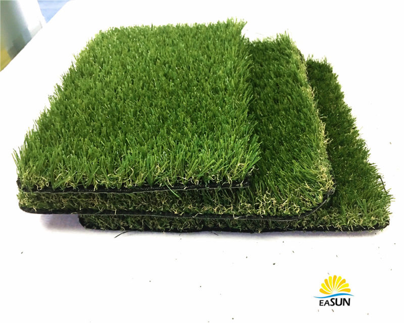 Interlocking Artificial Grass Tile Artificial Turf Grass Carpet