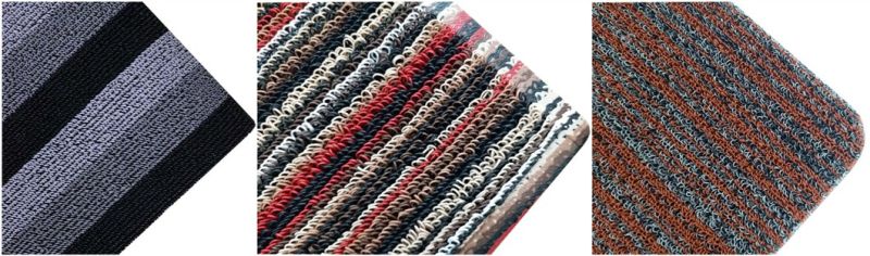 Durable Waterproof Fire Resistant PVC Coil Anti Slip Door Car Floor Mat Carpets