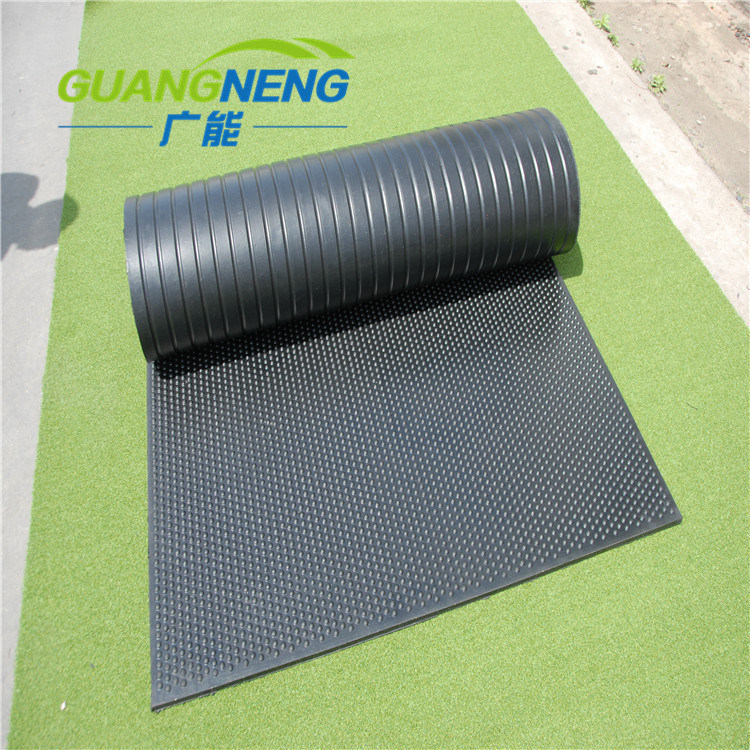 Anti-Slip Rubber Stable Roll Mat, Cow Anti-Fatigue Rubber Sheet