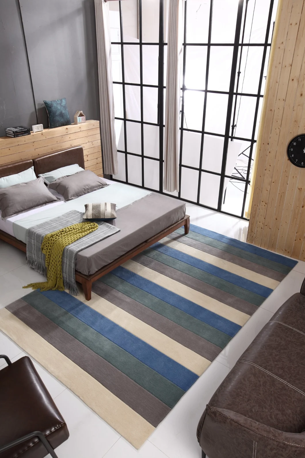 Livining Room Rugs Geometric Patterns Carpets 6'*9'