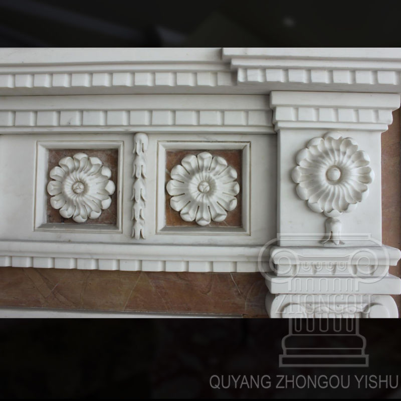 Select Many Color and Pattern Kinds of The Marble Fireplace Sculpture