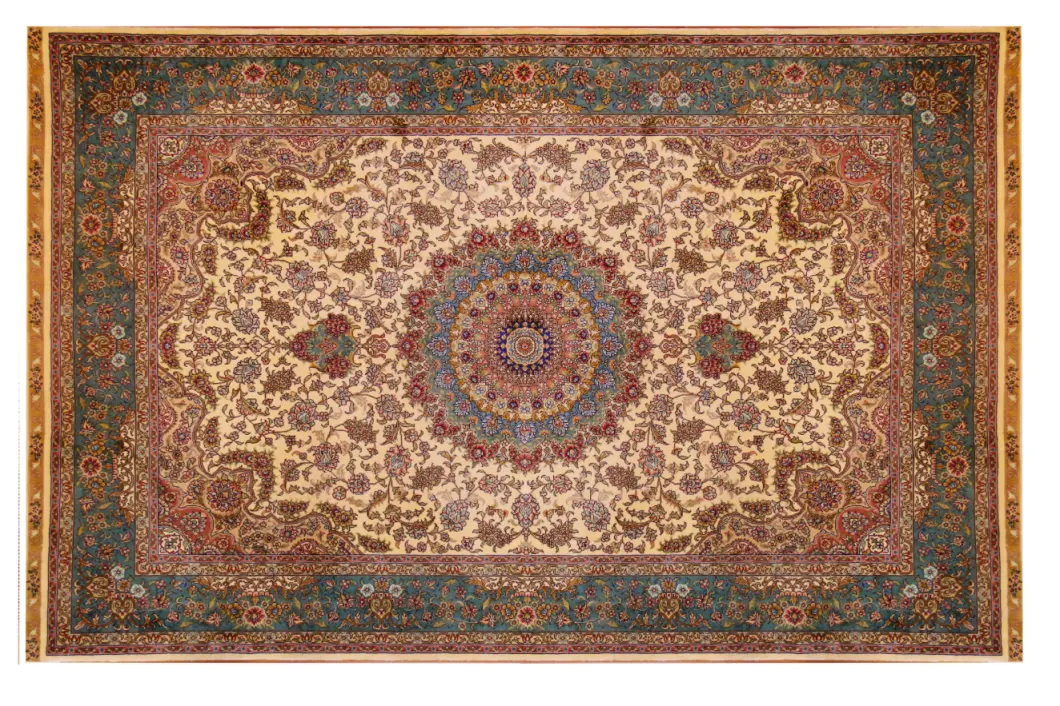 Chinese Made Bamboo Silk Comfortable Floor Carpet for Living Room (MH-S/C-H-2009129)