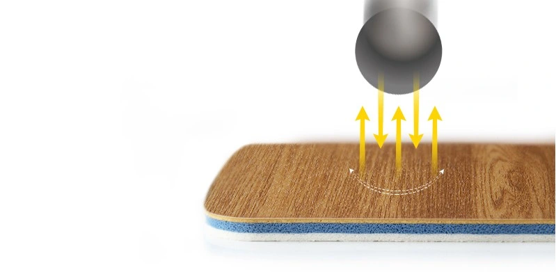 8.0mm Maple, Oak Wooden Pattern PVC Foam Sports Carpet