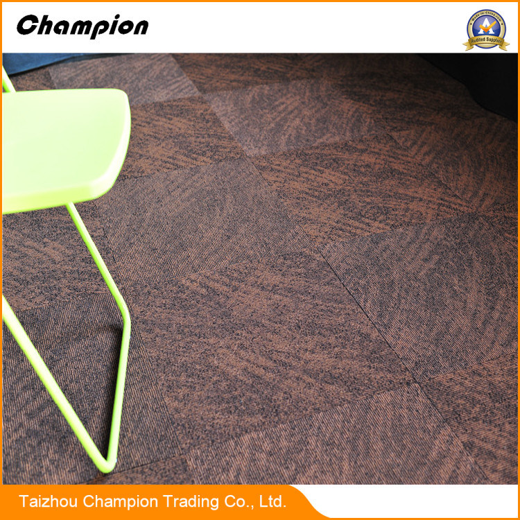 Hf Carpet Tiles/PVC Backing/Jute Carpet Tiles/Office Carpet/Wear-Resistant Carpet Commercial;