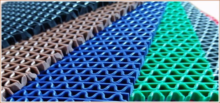 Colorful Anti-Slip PVC Floor Mat / PVC S Mat / PVC Z Mat