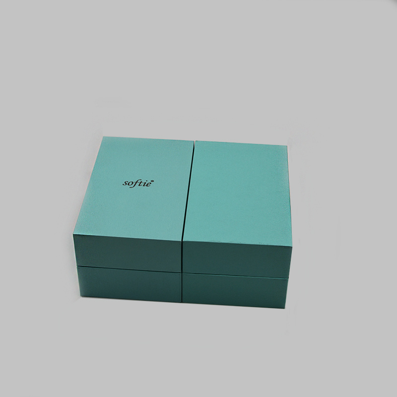 Luxury Hard Board Paper Box with Tray and Silk Mat