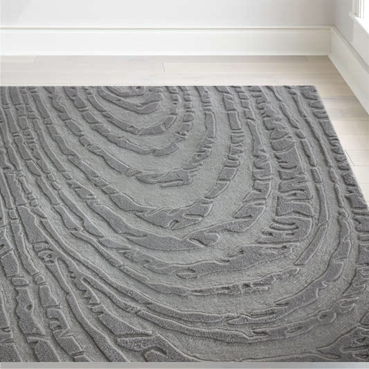 High Low Cut Pile Rugs Wool Carpet Solid Rugs Carpets